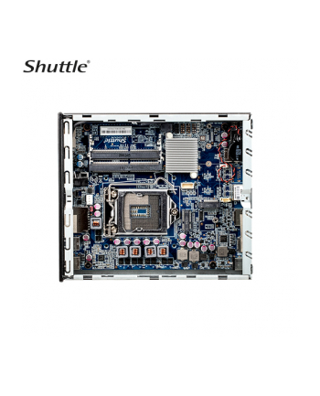 Shuttle XPC slim H610S, Barebone (Kolor: CZARNY, without operating system)
