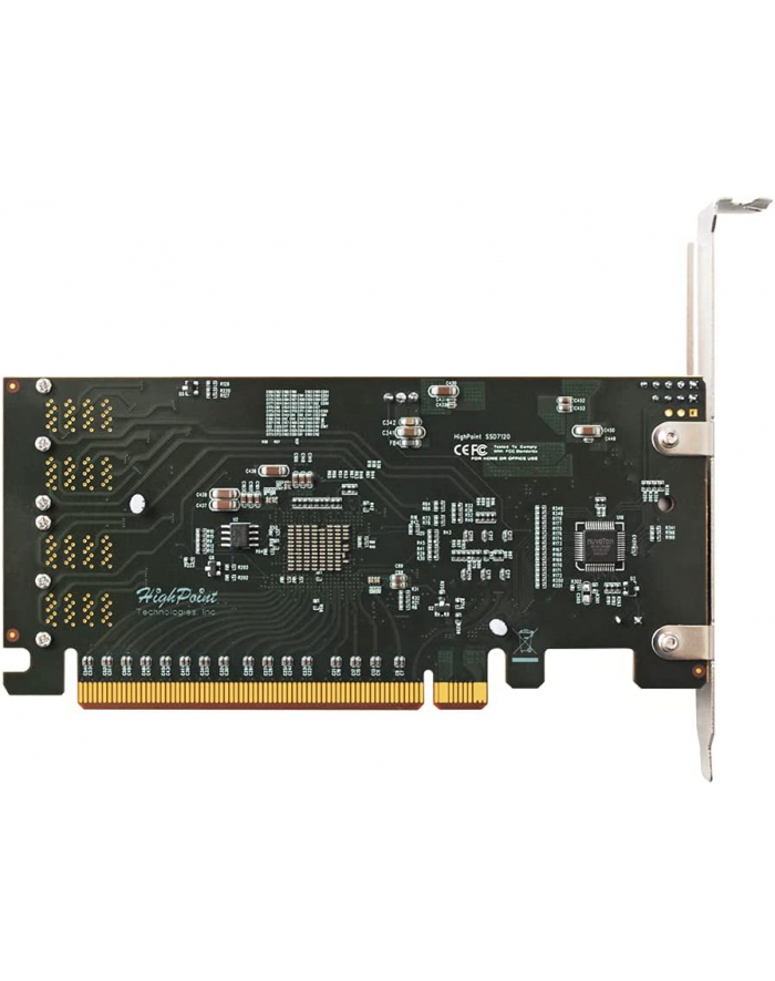 HighPoint RocketStore SSD7120, RAID card główny