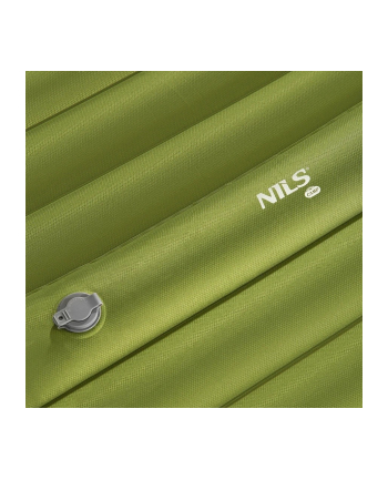 nils extreme Mata turystyczna NILS CAMP NC4101 zielona z wbudowaną pompką