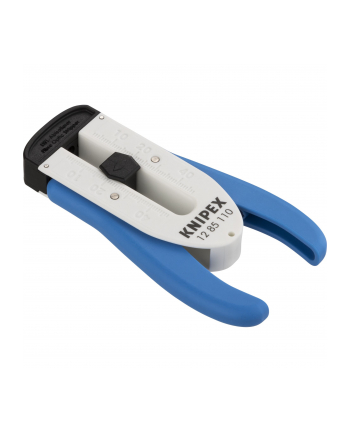 KNIPEX stripping tool 12 85 110 SB for glass fibers, stripping/dismantling tool (blue/Kolor: BIAŁY)