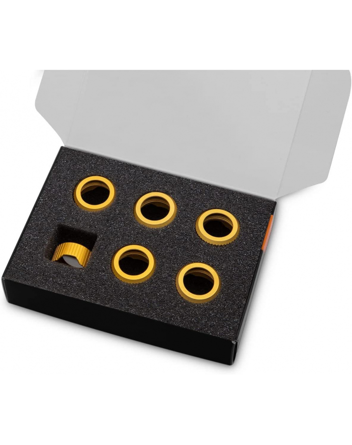 EKWB EK-Quantum Torque Compression Ring 6-Pack HDC 14 - Gold, Connection (gold) główny