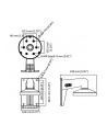 hikvision Uchwyt  HIKVISON DS-1473ZJ-155(BLK) - nr 4