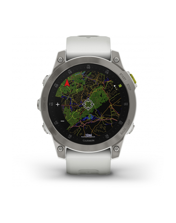 Zegarek Garmin EPIX 2 Sapphire White Titanium główny