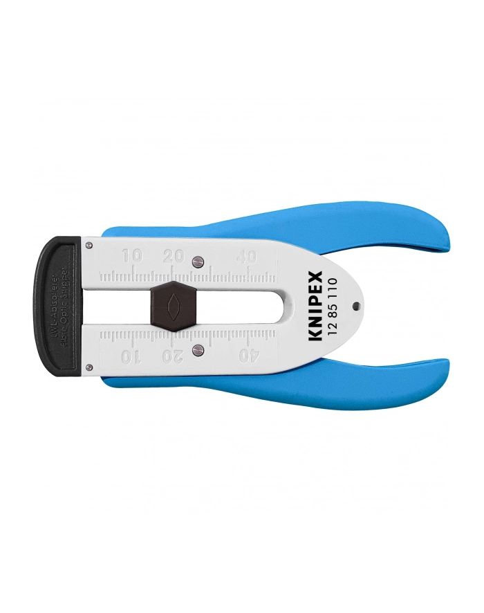 KNIPEX stripping tool 12 85 110 SB for glass fibers, stripping/dismantling tool (blue/Kolor: BIAŁY) główny