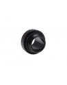 Alphacool icicle double nipple G1/4 AG to G1/4 AG, connection (Kolor: CZARNY, for soft hoses (PVC, silicone, neoprene)) - nr 11