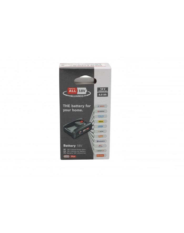 bosch powertools Bosch Battery pack PBA 18 V 4.0 Ah PowerPlus (Kolor: CZARNY, POWER FOR ALL ALLIANCE) główny