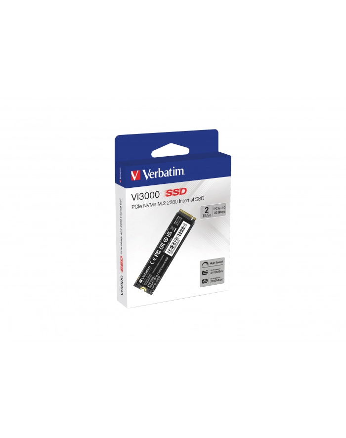 Verbatim Vi3000 2TB, SSD (PCIe 3.0 x4, NVMe, M.2 2280) główny
