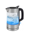 ProfiCook glass kettle PC-WKS 1229 G (stainless steel/Kolor: CZARNY, 1 liter) - nr 1