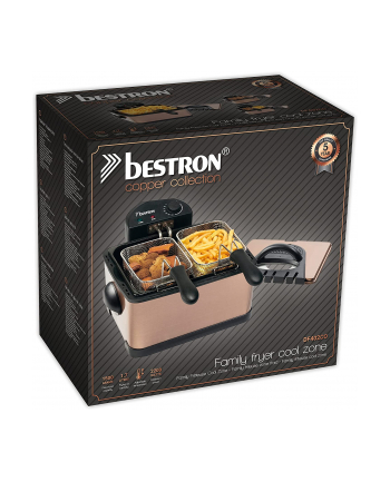 Bestron XL fryer DF402CO (copper/Kolor: CZARNY)