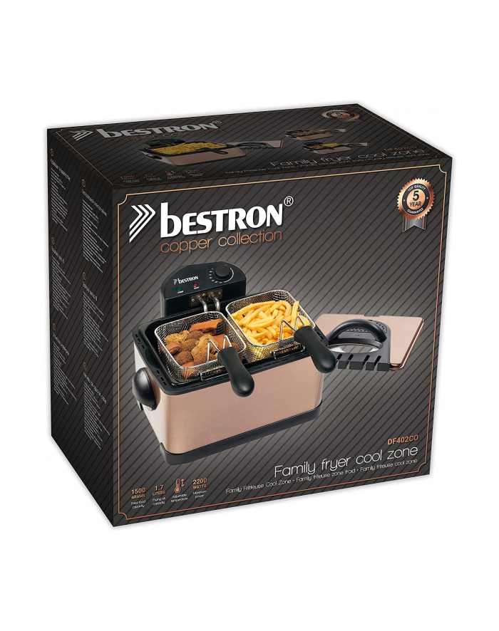 Bestron XL fryer DF402CO (copper/Kolor: CZARNY) główny