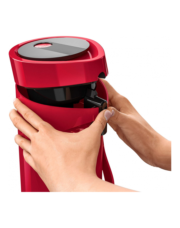 Emsa PONZA pump vacuum jug 1.9 liters (red (glossy), Comfort Press) główny