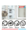 Tesa tesamoll Thermo Cover, window insulating film, insulation (transparent, 4 meters x 1.5 meters) - nr 2