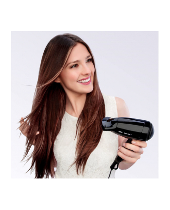 Braun Satin Hair 1 StyleandGo HD130, hair dryer (Kolor: CZARNY)