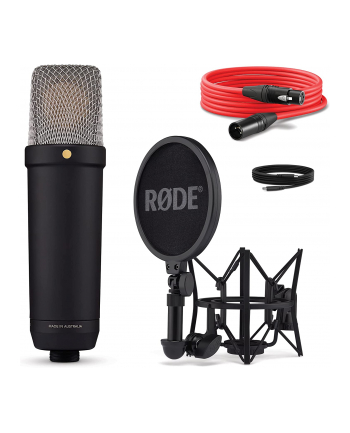Rode Microphones NT1-A 5th Gen, microphone (Kolor: CZARNY, USB-C, XLR)