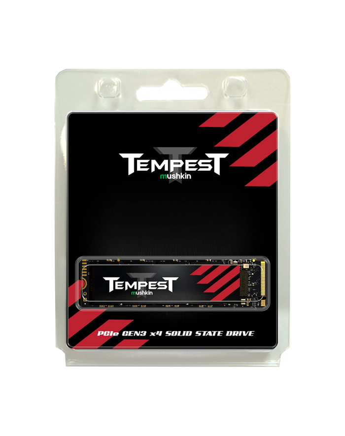 Mushkin Tempest 256 GB, SSD (Kolor: CZARNY, PCIe 3.0 x4, NVMe 1.4, M.2 2280) główny