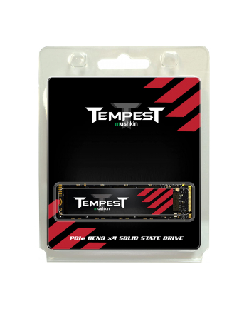 Mushkin Tempest 256 GB, SSD (Kolor: CZARNY, PCIe 3.0 x4, NVMe 1.4, M.2 2280)