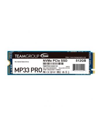Team Group MP33 PRO SSD - 512GB - M.2 - PCIe 3.0 x4