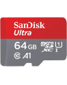 SanDisk Ultra 64 GB microSDXC, card (UHS-I U1, Class 10, A1) - nr 1