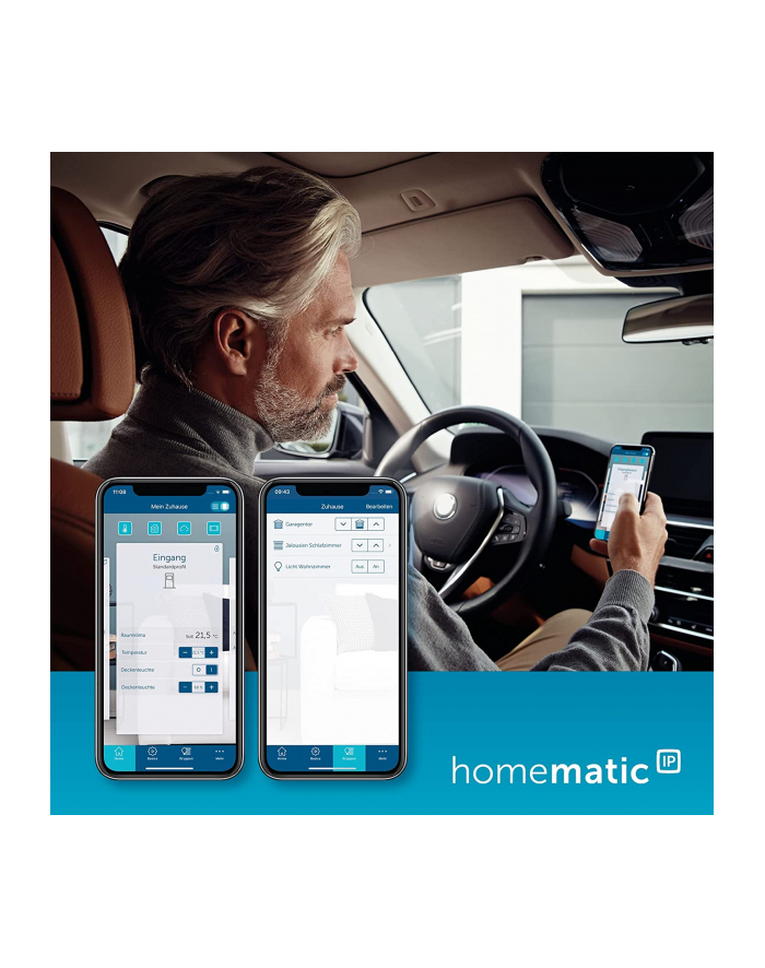 Homematic IP garage door button (HmIP-WGC), switch (Kolor: BIAŁY) główny