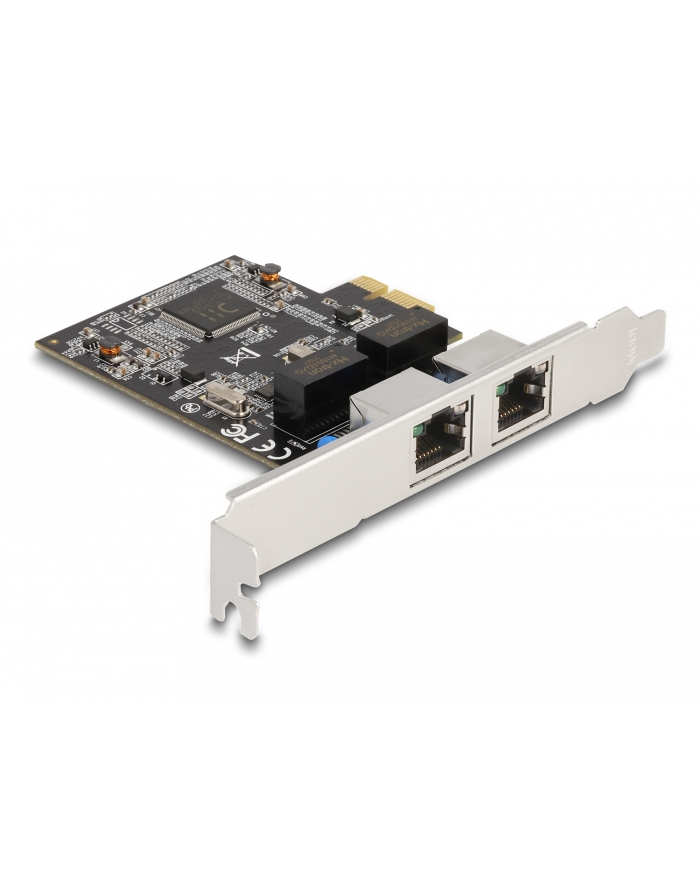 DeLOCK PCIE x1 to 2x RJ45 Gbit, network camera główny