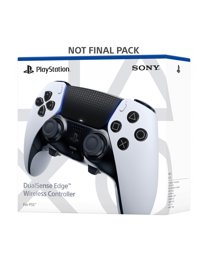 Sony DualSense Edge wireless controller, gamepad (Kolor: BIAŁY/Kolor: CZARNY) główny