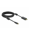 DeLOCK USB adapter cable, USB-C plug > HDMI 4K plug (Kolor: CZARNY, 5 meters, active cable) - nr 4