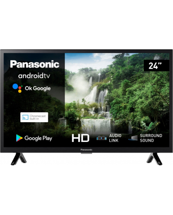 Panasonic TX-24LSW504 - 24 - LED - WXGA, triple tuner, System Android TV, Kolor: CZARNY