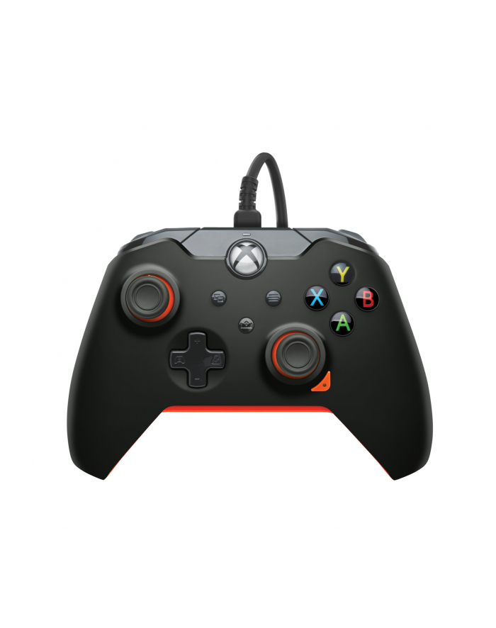 PDP Wired Controller - Atomic Black, Gamepad (Kolor: CZARNY/orange, for Xbox Series X|S, Xbox One, PC) główny