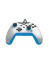 PDP Wired Controller - Ion White, Gamepad (Kolor: BIAŁY/neon blue, for Xbox Series X|S, Xbox One, PC) - nr 19