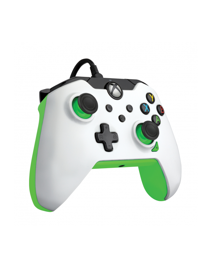 PDP Wired Controller - Neon White, Gamepad (Kolor: BIAŁY/green, for Xbox Series X|S, Xbox One, PC) główny
