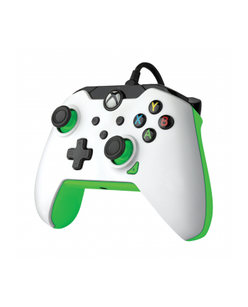 PDP Wired Controller - Neon White, Gamepad (Kolor: BIAŁY/green, for Xbox Series X|S, Xbox One, PC) nr 2