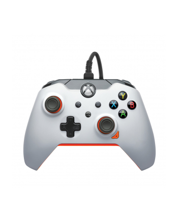 PDP Wired Controller - Atomic White, Gamepad (Kolor: BIAŁY/orange, for Xbox Series X|S, Xbox One, PC)