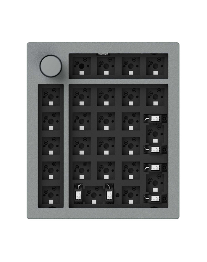 Keychron Q0+ Barebone, numeric keypad (grey, hot swappable, aluminum frame, RGB, knob) główny