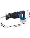 bosch powertools Bosch cordless saber saw BITURBO GSA 18V-28 Professional solo (blue/Kolor: CZARNY, without battery and charger) - nr 19