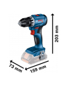bosch powertools Bosch Cordless Drill GSR 18V-45 Professional solo, 18V (blue/Kolor: CZARNY, without battery and charger) - nr 3