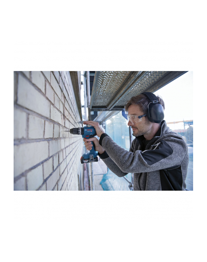 bosch powertools Bosch Cordless Impact Drill GSB 18V-45 Professional solo, 18V (blue/Kolor: CZARNY, without battery and charger) główny