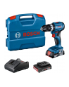 bosch powertools Bosch Cordless Impact Drill GSB 18V-45 Professional, 18V (blue/Kolor: CZARNY, 2x Li-Ion battery 2.0Ah, in L-case) - nr 12