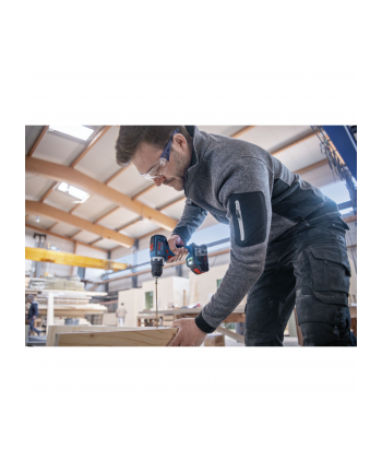bosch powertools Bosch Cordless Drill GSR 18V-90 C Professional solo, 18V (blue/Kolor: CZARNY, without battery and charger)