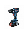 bosch powertools Bosch Cordless Drill GSR 18V-90 C Professional solo, 18V (blue/Kolor: CZARNY, without battery and charger, in L-BOXX) - nr 1