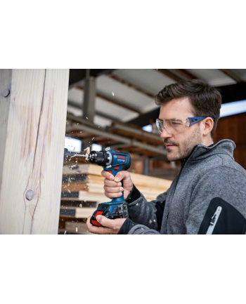 bosch powertools Bosch Cordless Drill GSR 18V-90 C Professional solo, 18V (blue/Kolor: CZARNY, without battery and charger, in L-BOXX)