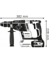 bosch powertools Bosch cordless hammer drill GBH 18V-26 F Professional, 18V (blue/Kolor: CZARNY, 2x battery ProCORE18V 5.5Ah, L-BOXX, dust extraction) - nr 23