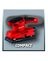 Einhell Orbital sander TC-OS 1520 (red/Kolor: CZARNY, 150 watts) - nr 3