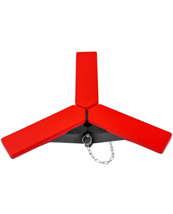 BESSEY ceiling mount STE-DS, support (red, for tube O 25mm and 28mm)