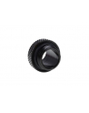 Alphacool icicle double nipple G1/4 AG to G1/4 AG, connection (Kolor: CZARNY, for soft hoses (PVC, silicone, neoprene)) - nr 7