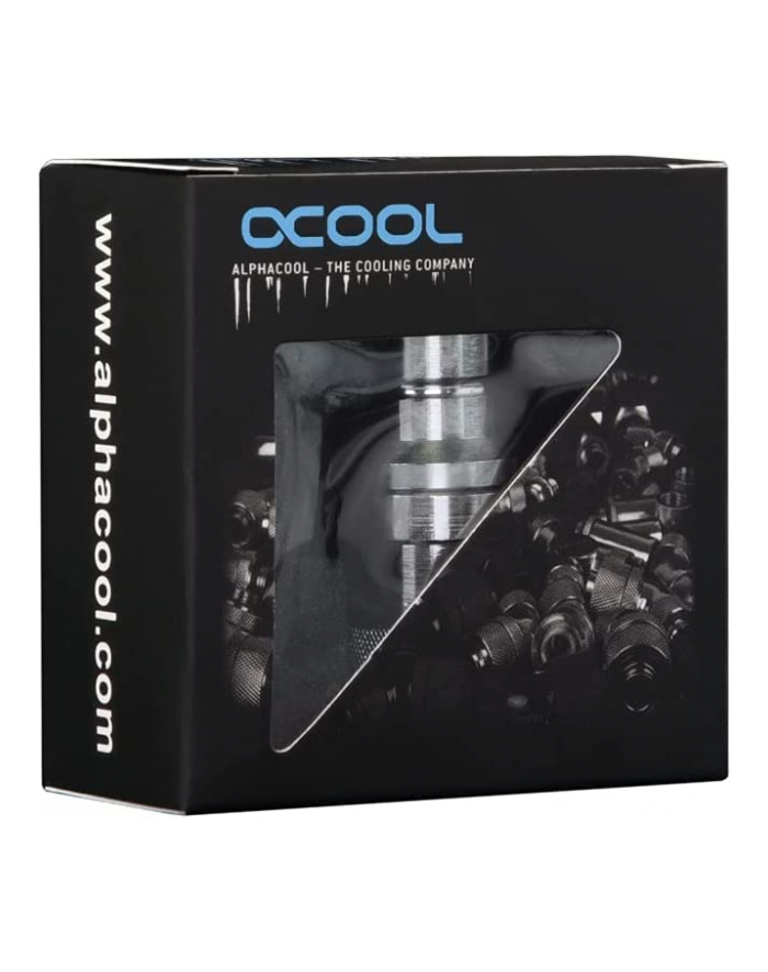 Alphacool icicle quick release connector Schott G1/4 IG - Chrome, coupling (chrome) główny