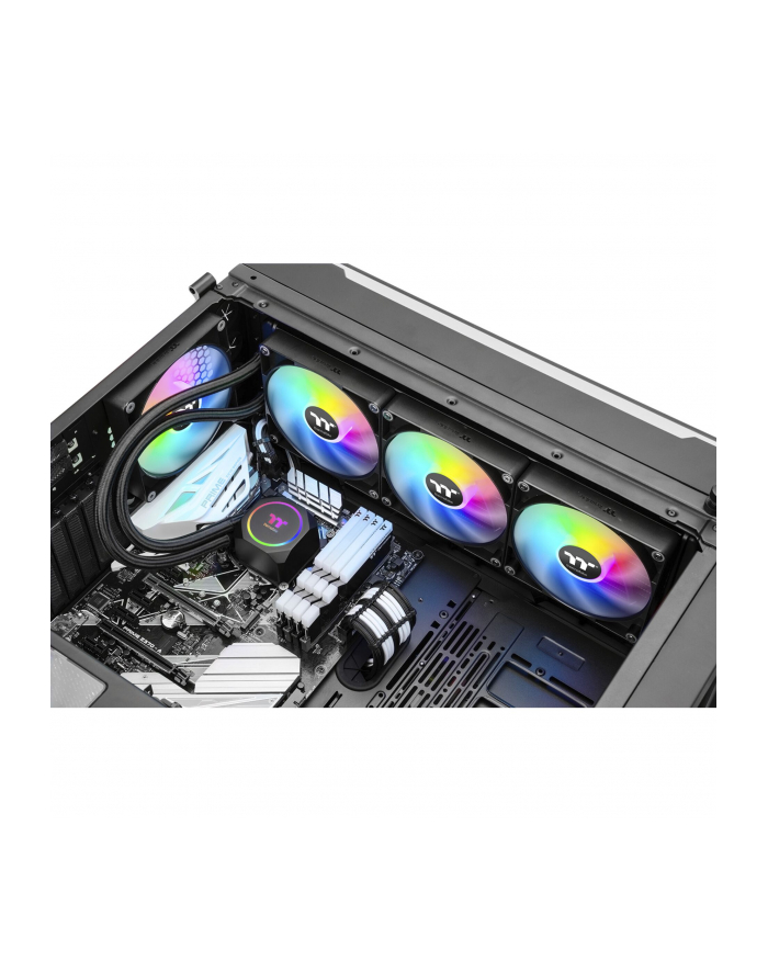 Thermaltake TH420 ARGB Sync All-In-One Liquid Cooler 420mm, water cooling (Kolor: CZARNY) główny