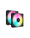 Corsair iCUE AF140 RGB ELITE 140 mm PWM, case fan (Kolor: CZARNY, 2-pack, incl. controller) - nr 16