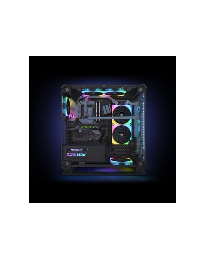 Thermaltake TOUGHFAN 12 RGB High Static Pressure Radiator Fan 120x120x25, Case Fan (Pack of 3) główny