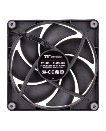 Thermaltake CT120 PC Cooling Fan, Case Fan (Kolor: CZARNY, Pack of 2)