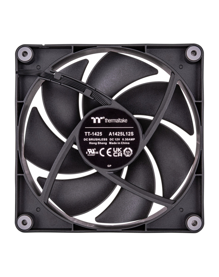 Thermaltake CT120 PC Cooling Fan, Case Fan (Kolor: CZARNY, Pack of 2) główny